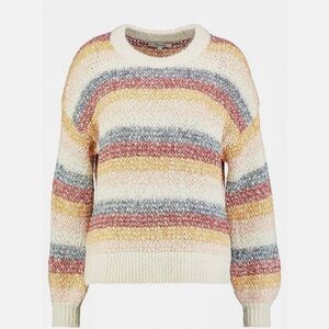 Madewell Baez stripped sweater - sz XL